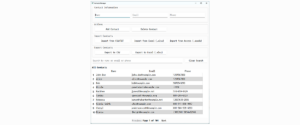 Contacts Manager App for Desktop